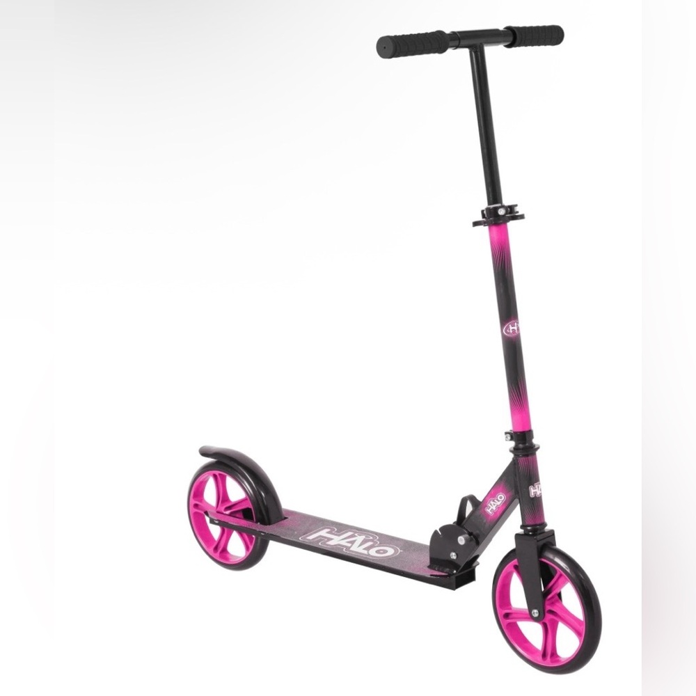 HALO Rise Above Supreme Big Wheel (8") Scooter - Hot Pink - For All Ages